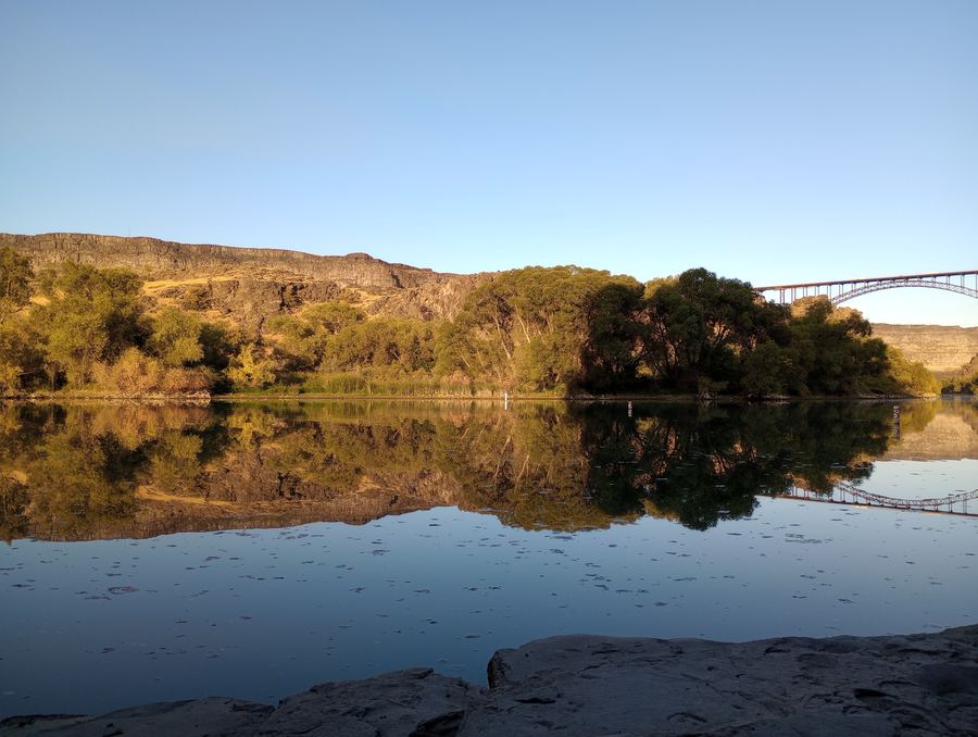 Snake River and the Perrine Bridge, Twin Falls